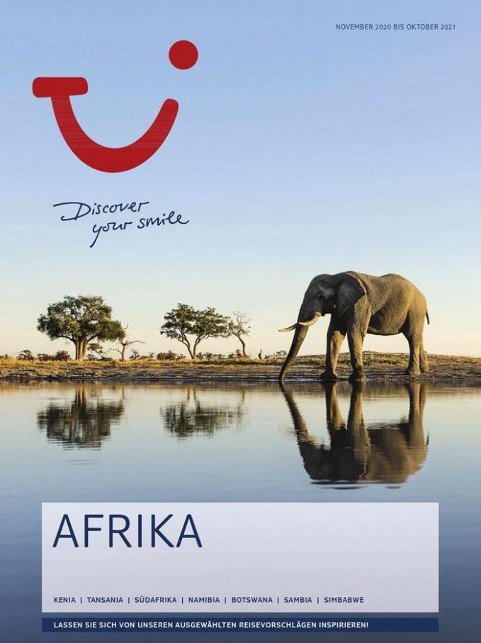 Afrika Prospekte . Tui Reisebüro (2021-10-31-2021-10-31)