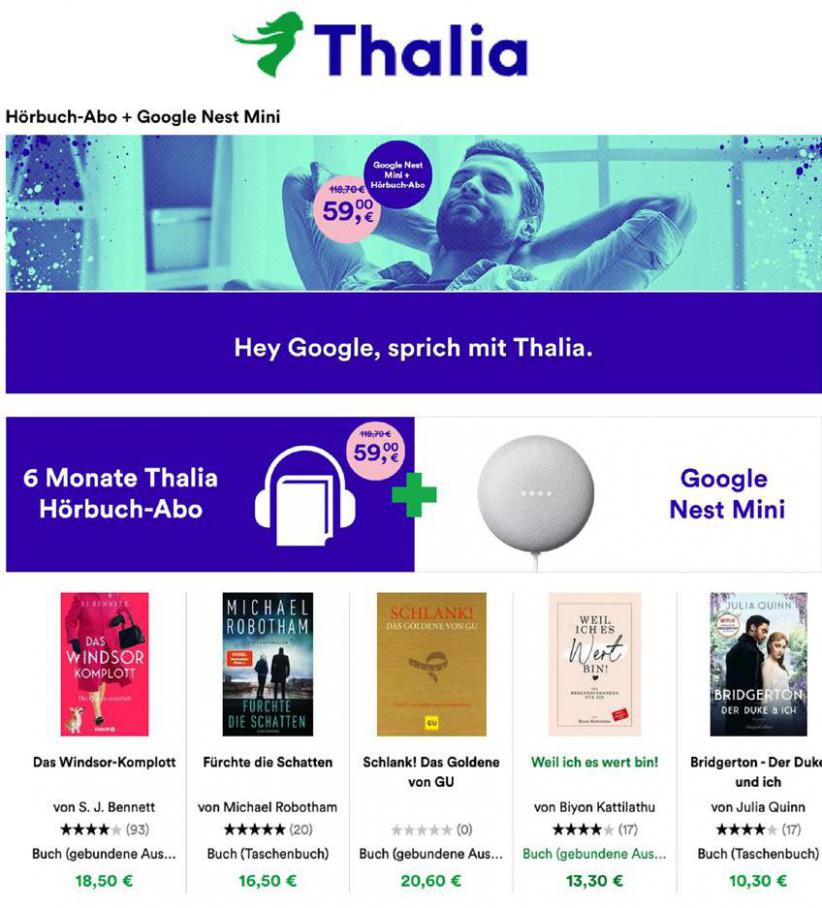 Thalia meets Google Angebote . Thalia (2021-03-31-2021-03-31)
