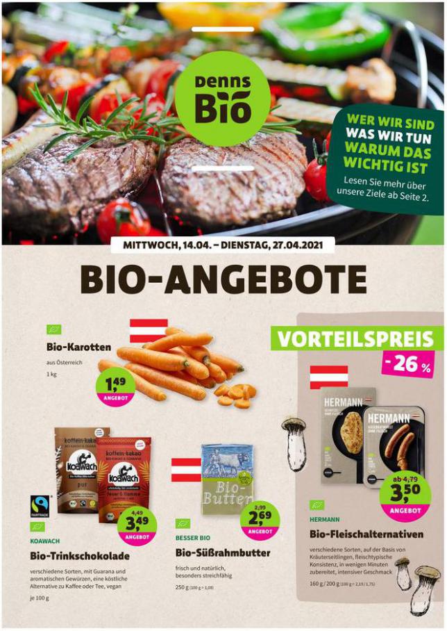 Bio Angebote . Denn's Biomarkt (2021-04-27-2021-04-27)