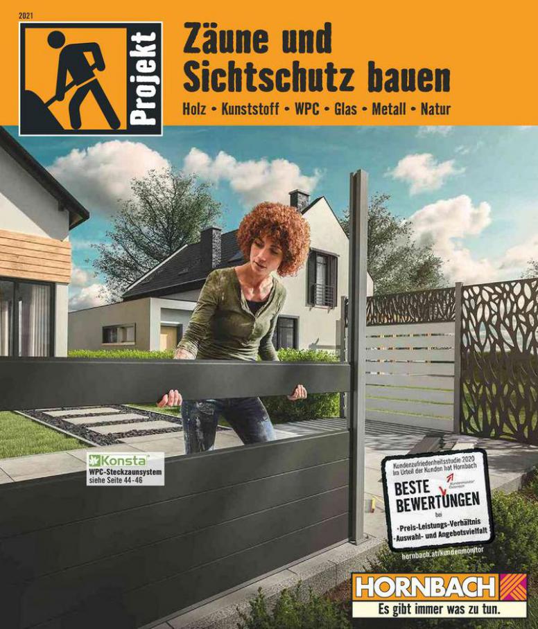 Zaune und Sichtschutz bauen . Hornbach (2021-04-14-2021-04-14)