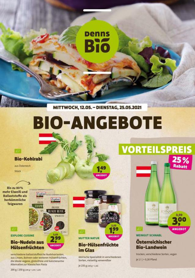 BIO-ANGEBOTE . Denn's Biomarkt (2021-05-25-2021-05-25)