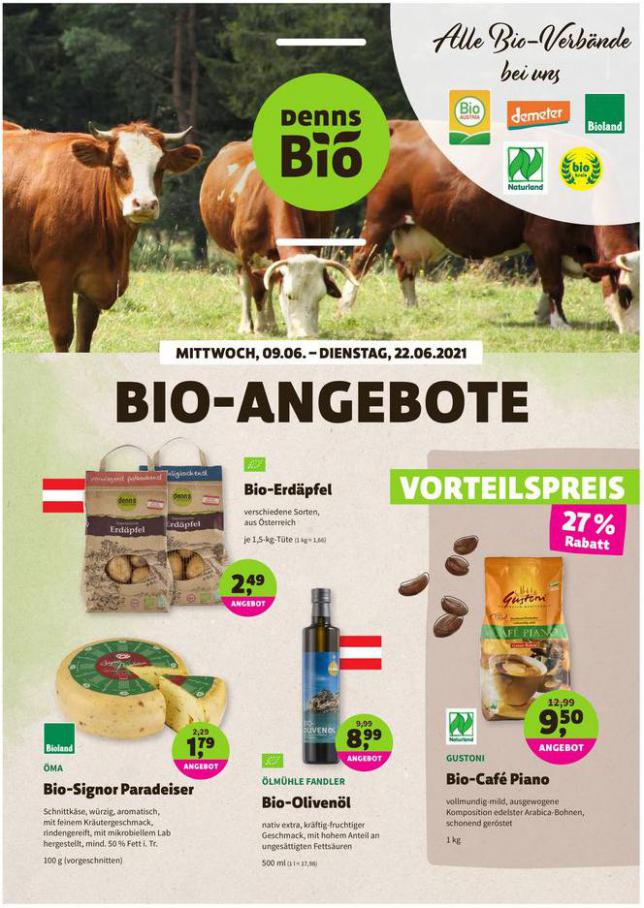 MARKTSEITE ANGEBOTE. Denn's Biomarkt (2021-06-22-2021-06-22)