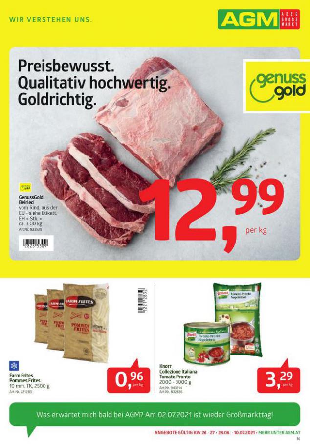 Gastro Angebote. AGM (2021-07-10-2021-07-10)