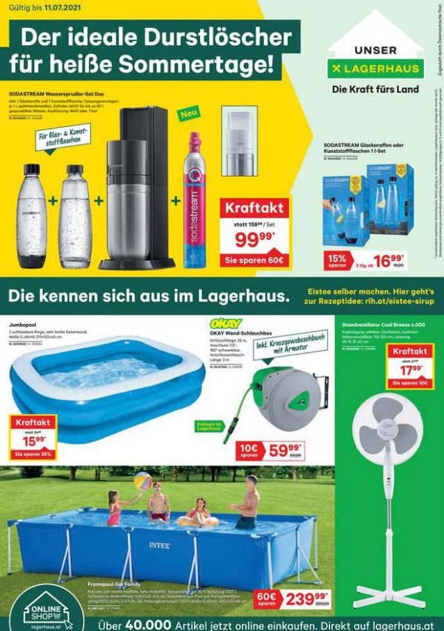 Lagerhaus Flugblatt Juli 2021. BayWa (2021-07-11-2021-07-11)