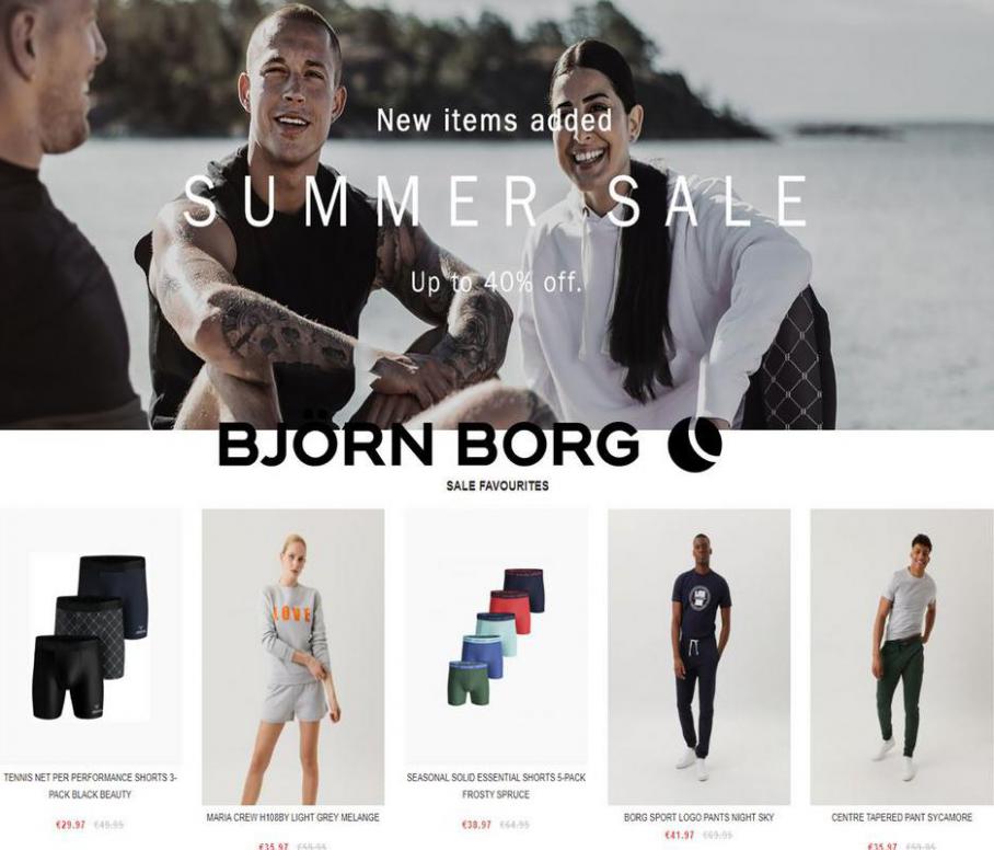 Summer sale -40%. Björn Borg (2021-07-24-2021-07-24)