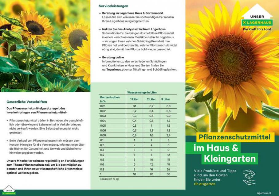 Pflanzenschutzmittel für Haus und Garten. BayWa (2021-07-31-2021-07-31)