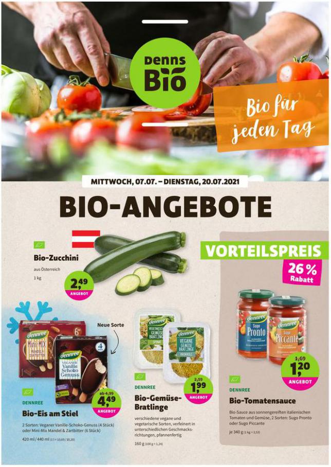 BIO-ANGEBOTE. Denn's Biomarkt (2021-07-20-2021-07-20)