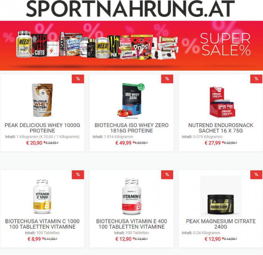 Sale offers. Sportnahrung (2021-08-19-2021-08-19)