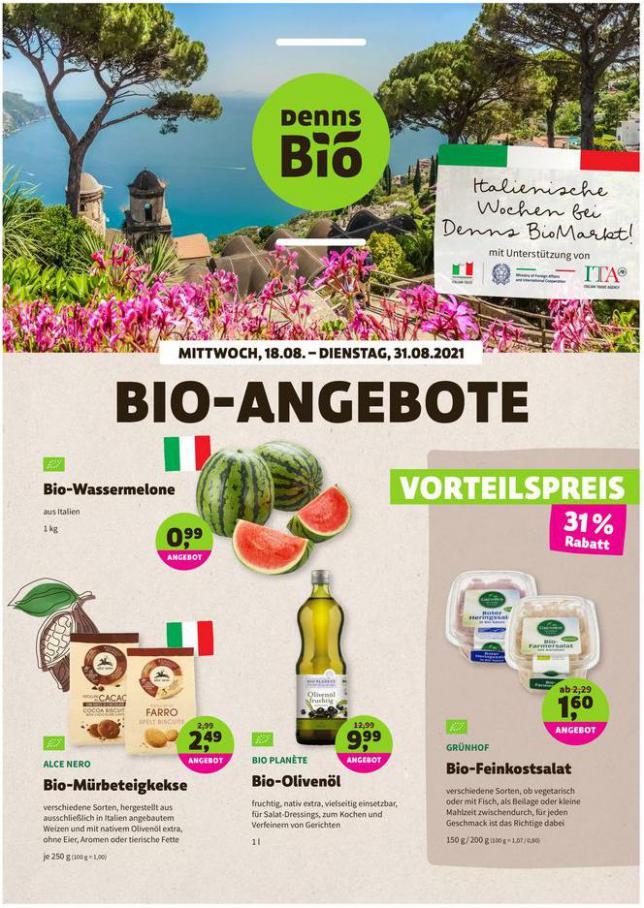 Latest Offers. Denn's Biomarkt (2021-08-31-2021-08-31)