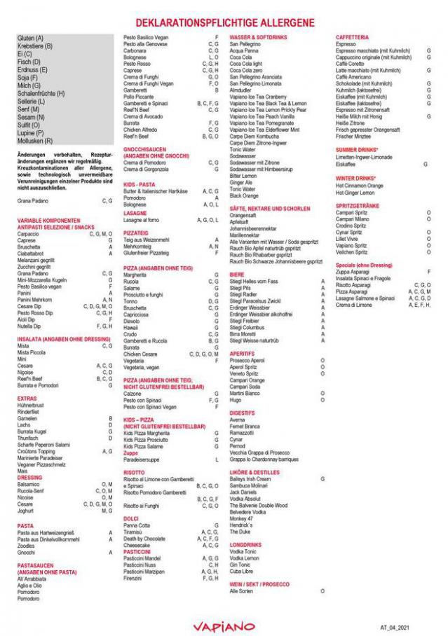 menu. Vapiano (2021-08-25-2021-08-25)