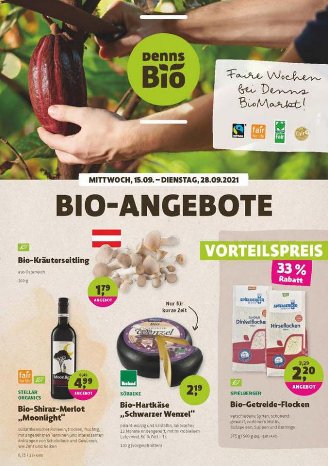 Angebote. Denn's Biomarkt (2021-09-28-2021-09-28)