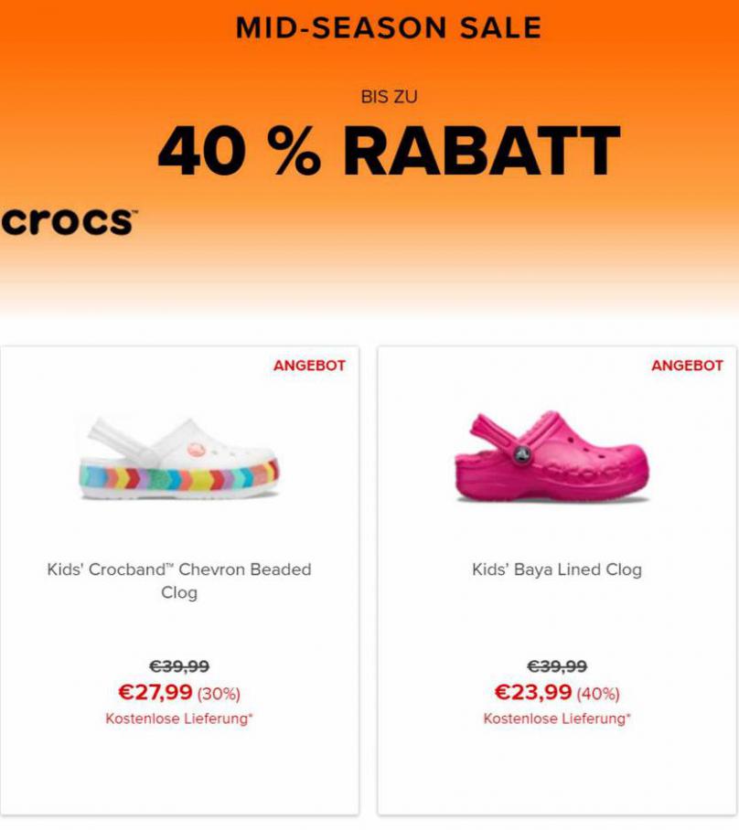 Cross 50% Rabatt. Crocs (2021-10-28-2021-10-28)