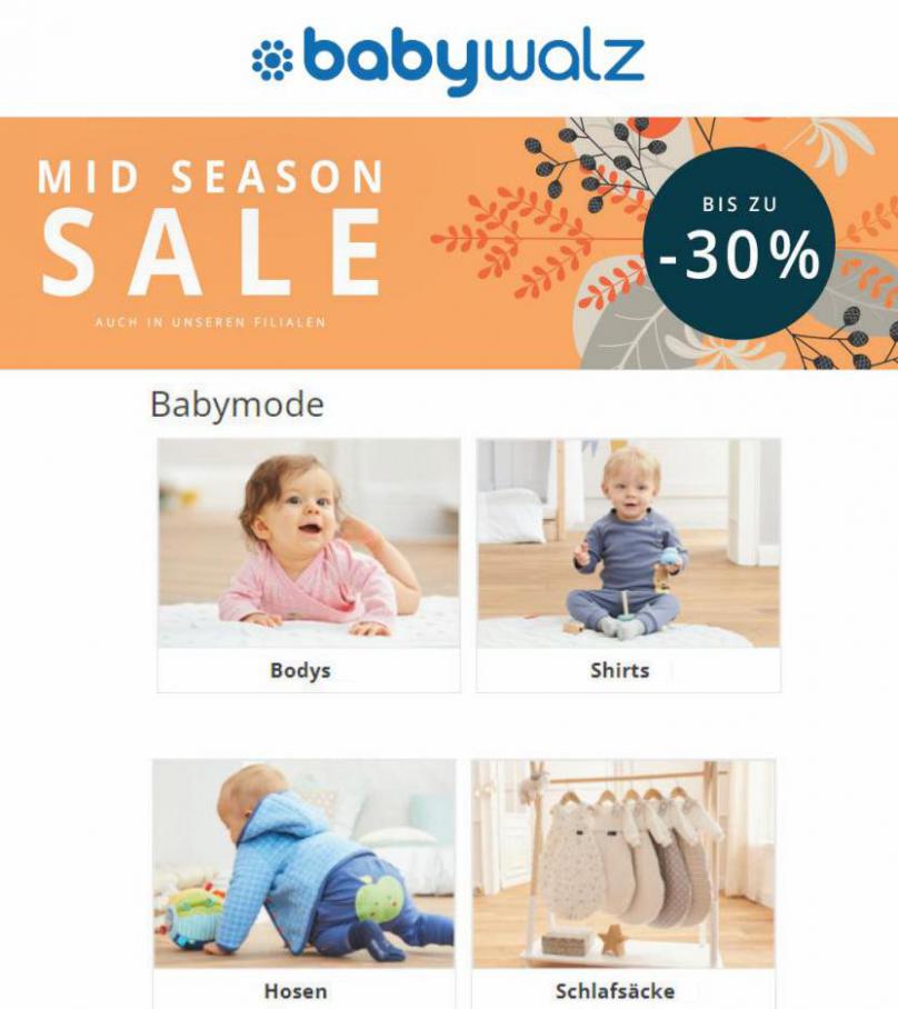 Baby Walz Mid Season sale. Baby Walz (2021-11-10-2021-11-10)