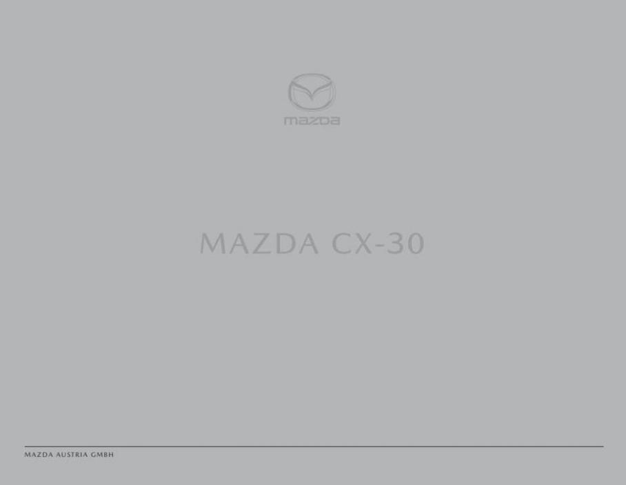 Mazda CX-30. Mazda (2021-12-31-2021-12-31)