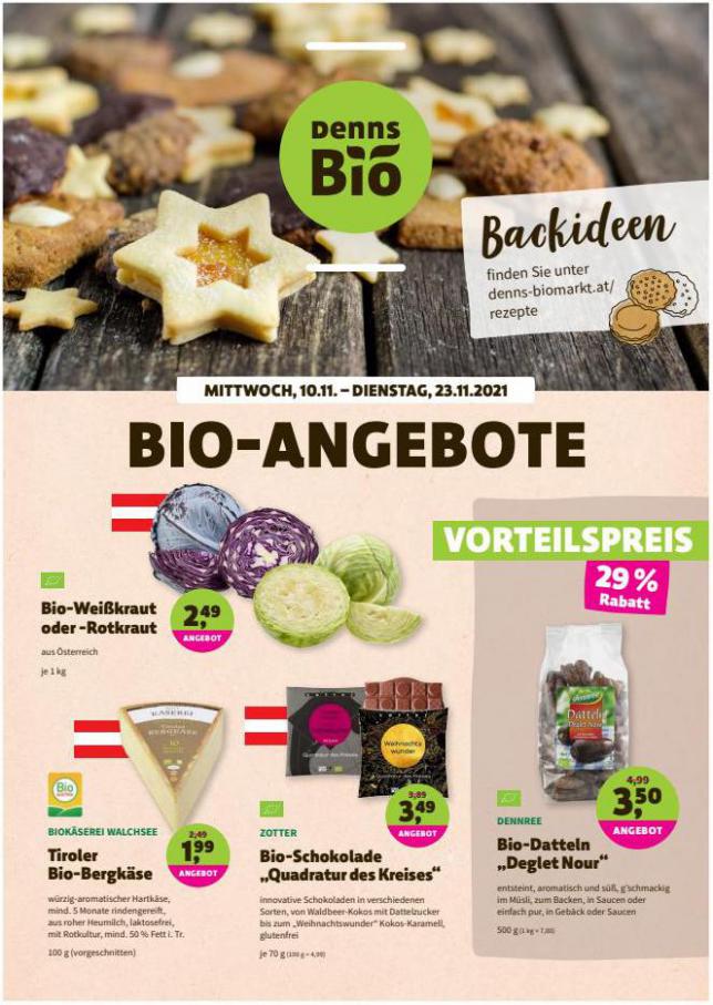 Angebote Prospekt. Denn's Biomarkt (2021-11-23-2021-11-23)