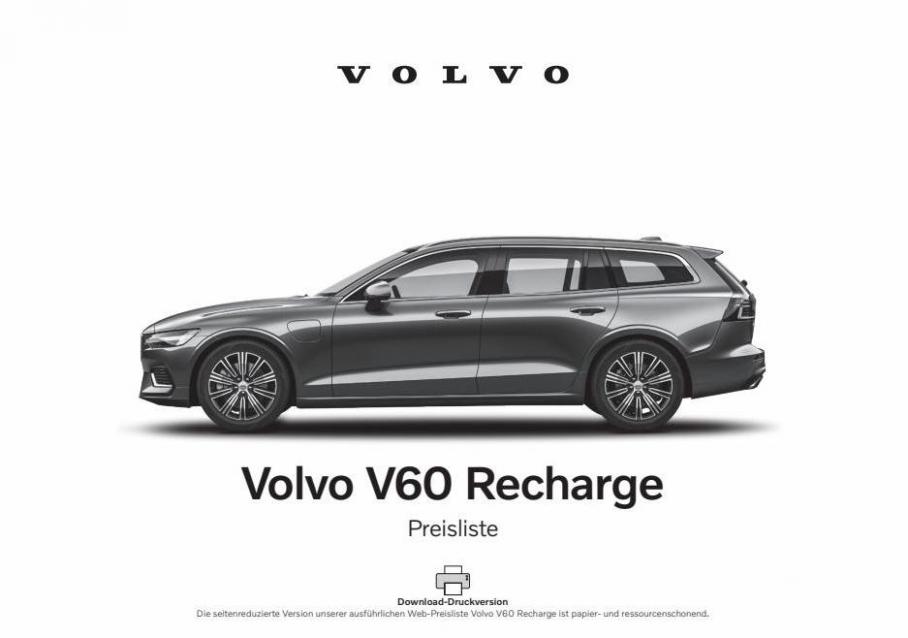 Volvo V60 Recharge. Volvo (2021-12-31-2021-12-31)