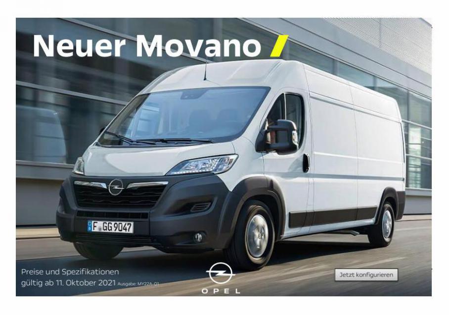 Opel - Opel Movano neu. Opel (2021-11-14-2021-11-14)