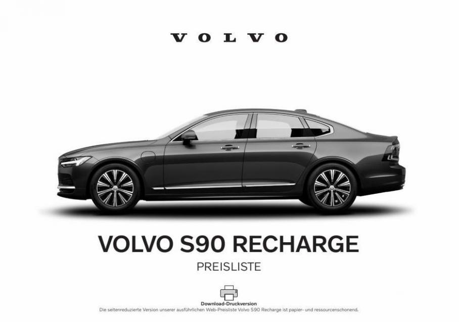 VOLVO S90 RECHARGE. Volvo (2021-12-31-2021-12-31)