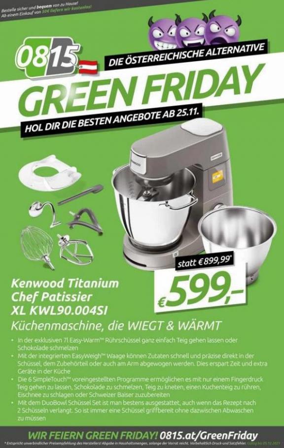 0815 Green Friday Angebote. 0815 (2021-12-05-2021-12-05)