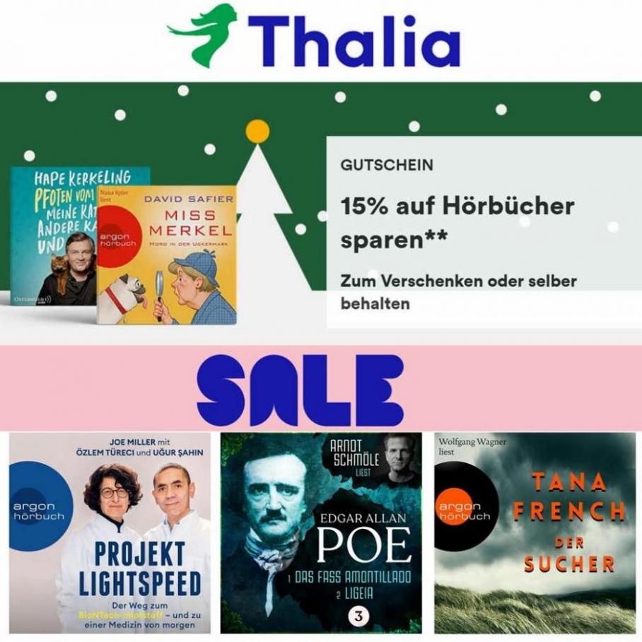 Thalia Hörbuch Deal - Hörbuch-Downloads bis zu 50% reduziert. Thalia (2021-12-31-2021-12-31)