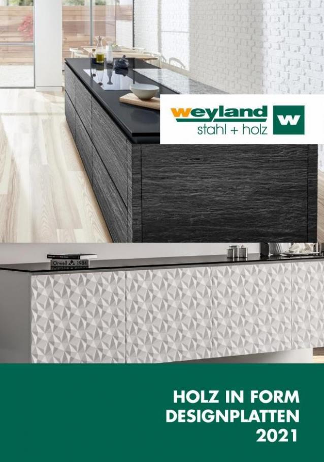 Holz in Form Designplatten 2022. weyland (2021-12-31-2021-12-31)