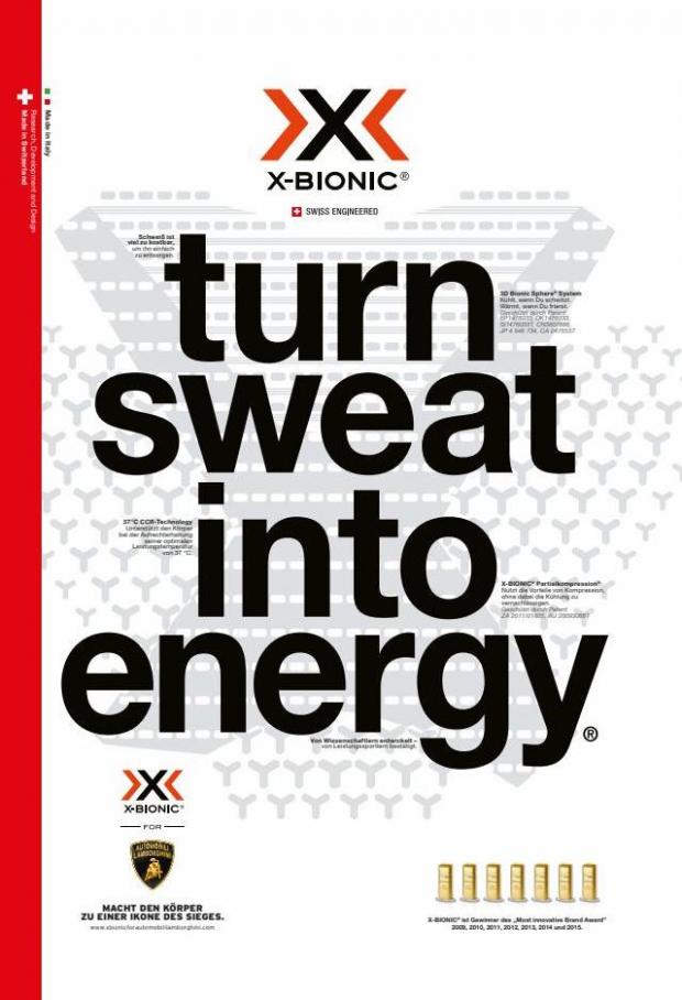 TURN SWEAT INTO ENERGY. X-Bionic (2022-12-31-2022-12-31)