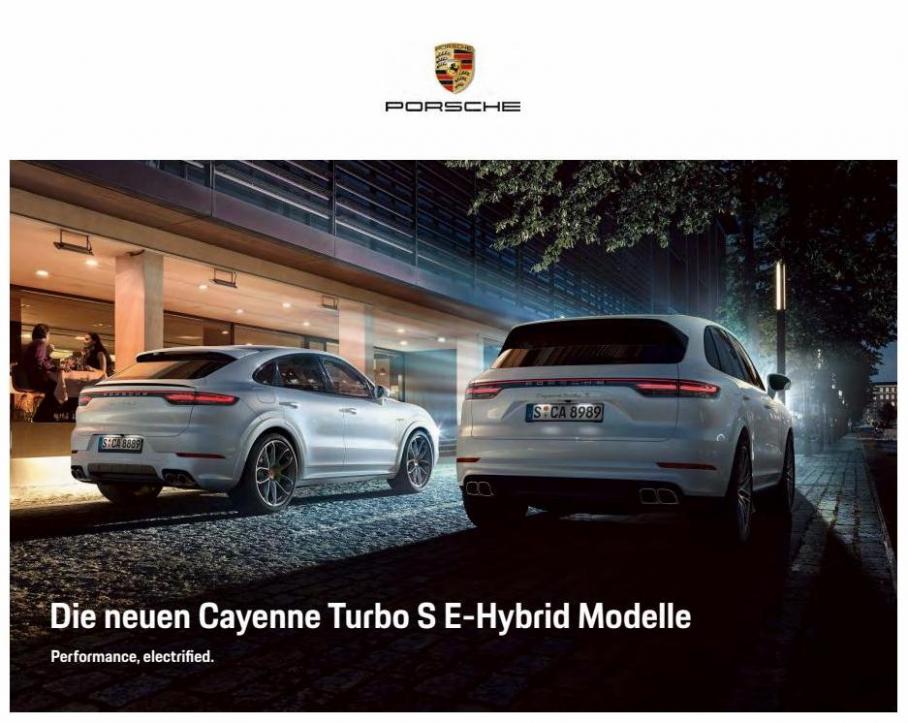Cayenne Turbo S E-Hybrid. Porsche (2022-12-31-2022-12-31)