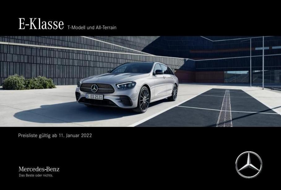 E-Klasse S213 Preisliste. Mercedes-Benz (2022-12-31-2022-12-31)
