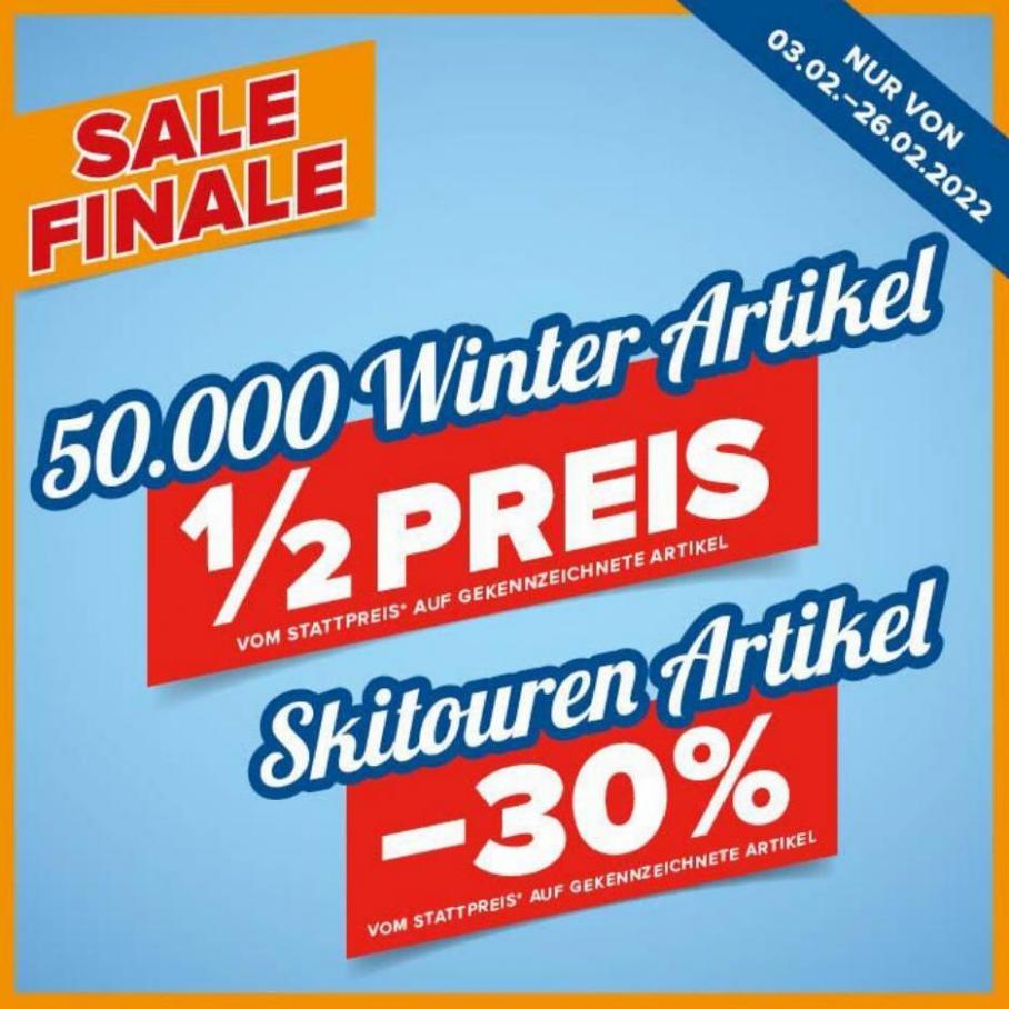 Sale Finale Winter 1/2 Preis. Hervis (2022-02-26-2022-02-26)