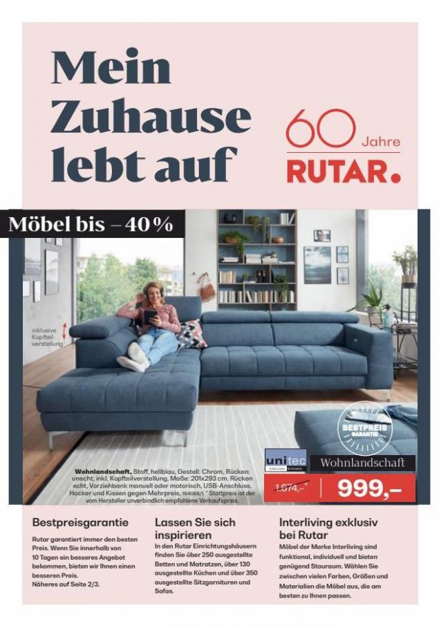 Möbel bis -40%. Rutar (2022-02-07-2022-02-07)
