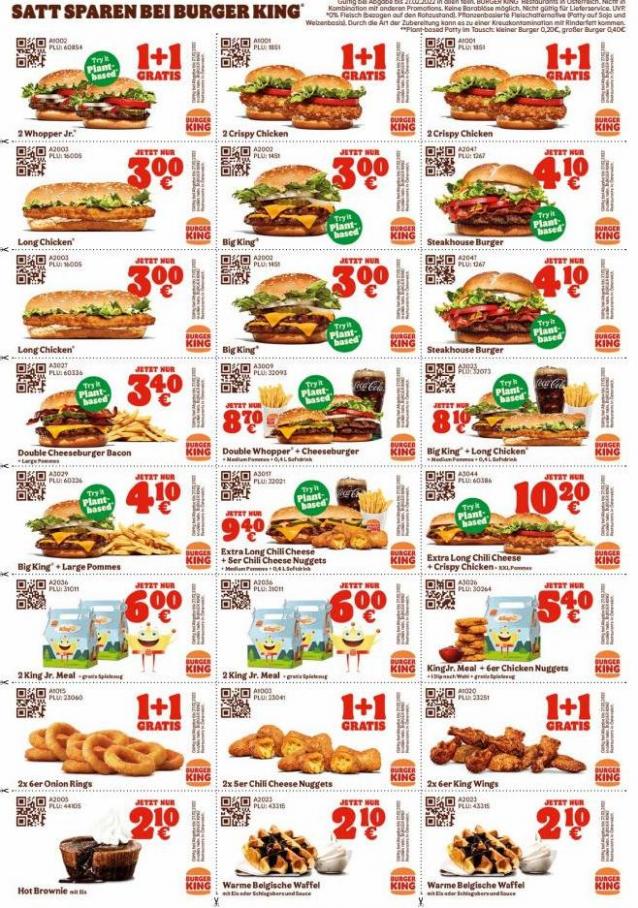 Angebote Prospekt. Burger King (2022-02-27-2022-02-27)