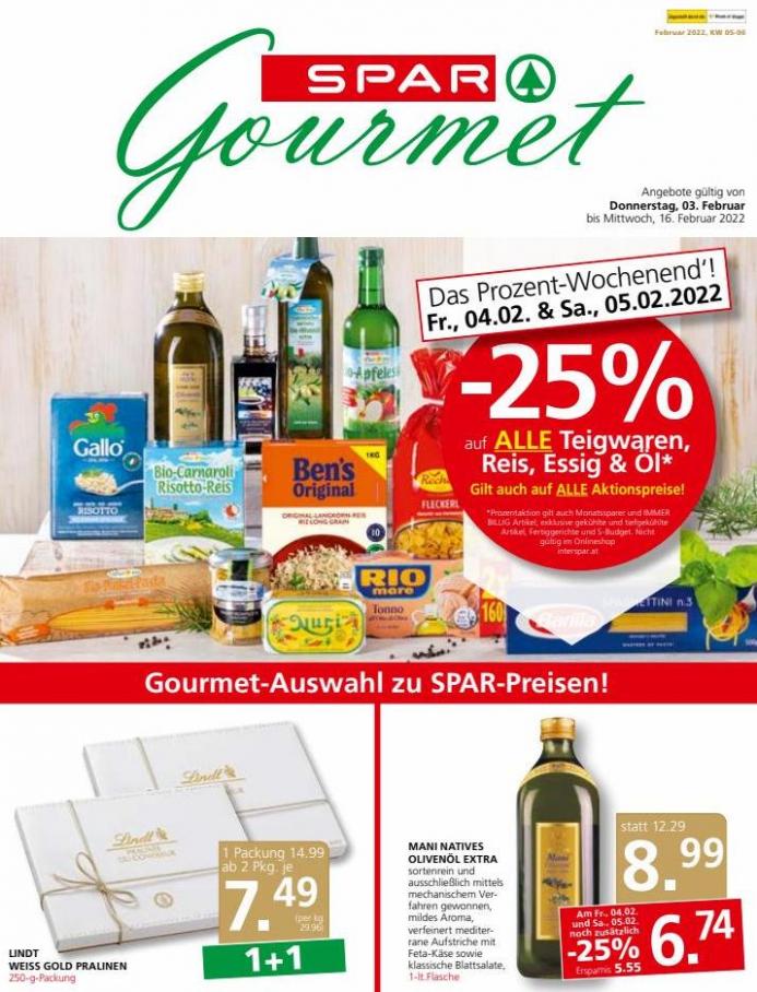 Angebote Prospekt. SPAR-Gourmet (2022-02-16-2022-02-16)