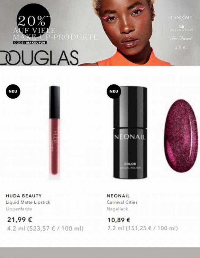 20% Auf Viele Make Up Produkte. Douglas (2022-03-13-2022-03-13)
