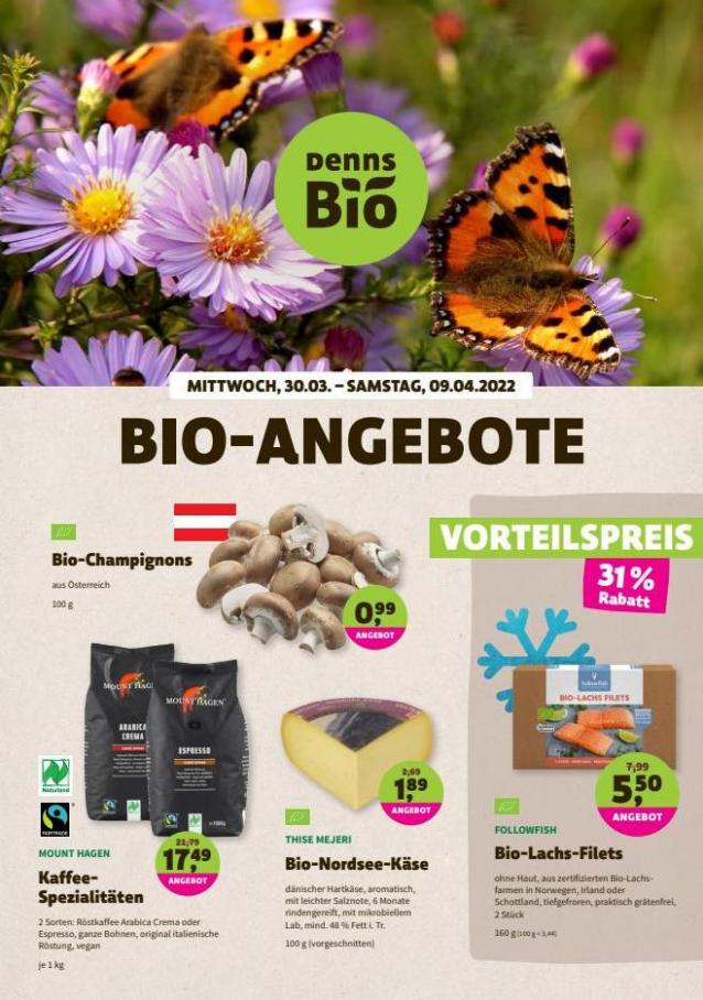 BIO-ANGEBOTE. Denn's Biomarkt (2022-04-09-2022-04-09)