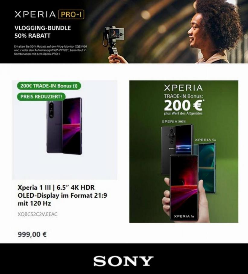 Sony Prospekt. Sony (2022-04-25-2022-04-25)