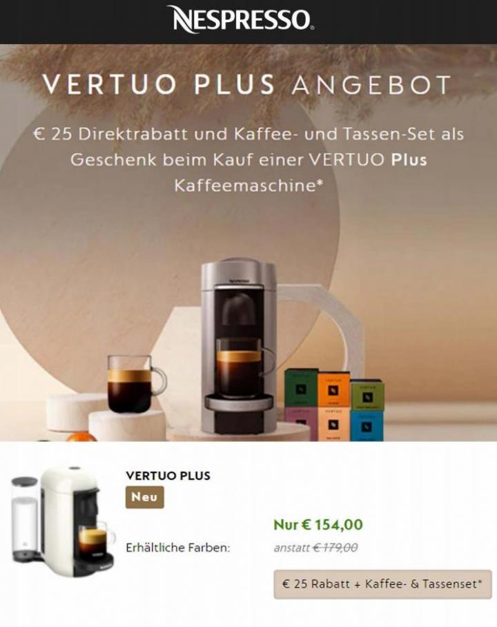 VERTUO PLUS ANGEBOT. Nespresso (2022-05-15-2022-05-15)