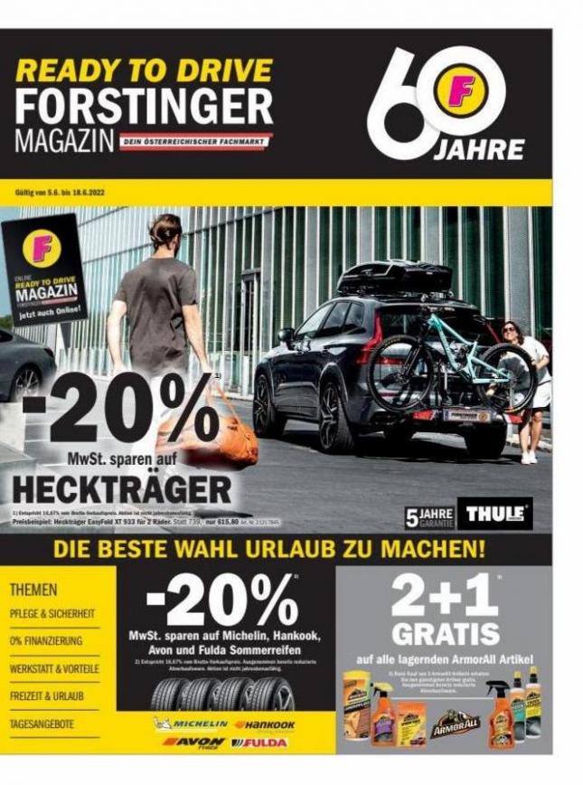 Magazin Juni. Forstinger (2022-06-18-2022-06-18)