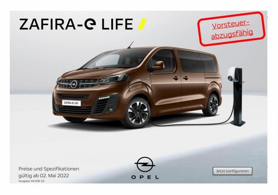 Opel - Zafira-e Life. Opel (2023-02-28-2023-02-28)