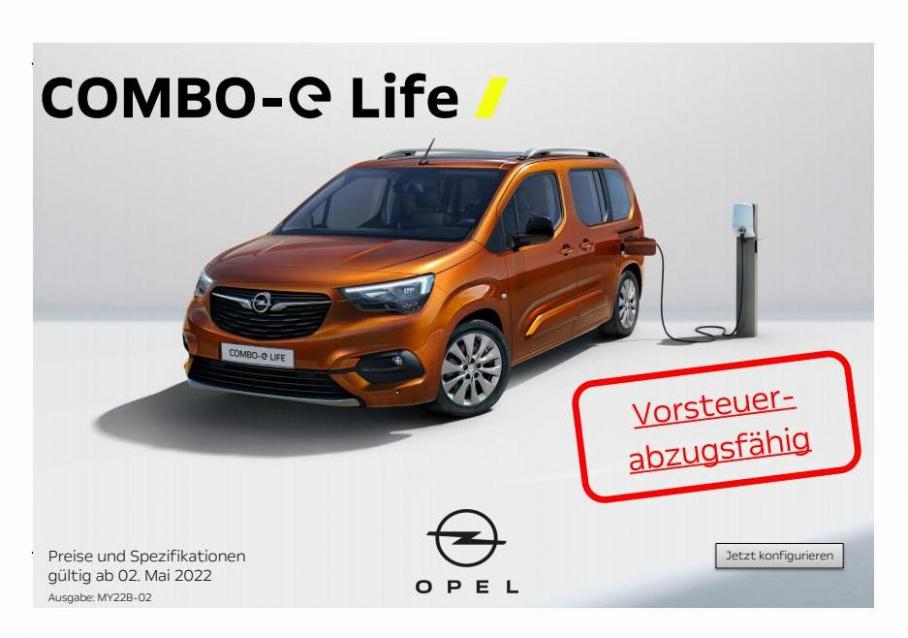 Opel - Combo-e Life. Opel (2023-02-28-2023-02-28)