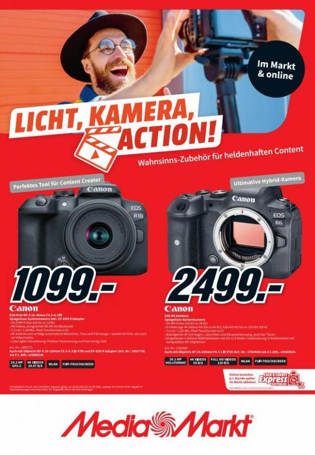 Licht, Kamera, Action. Media Markt (2022-09-24-2022-09-24)
