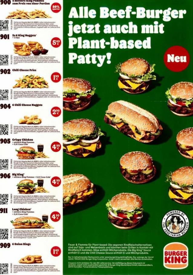 Burger King Gutscheine. Burger King (2022-11-11-2022-11-11)