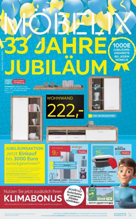 33 JAHRE JUBILÄUM. Möbelix (2022-10-18-2022-10-18)