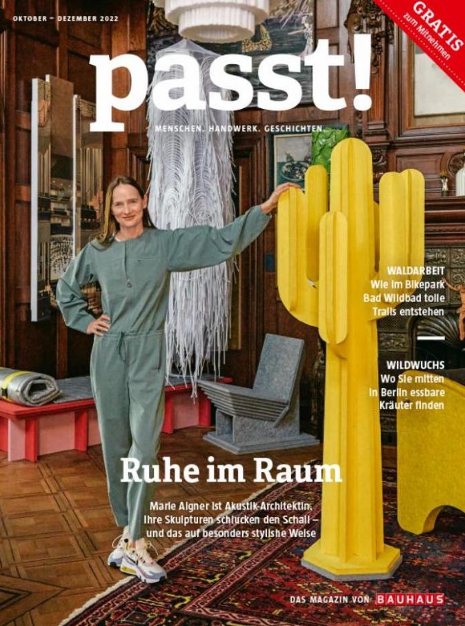 BAUHAUS Passt! Magazin. Bauhaus (2022-12-31-2022-12-31)