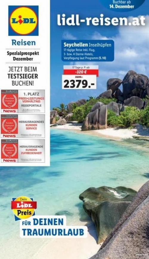 Frühbucher-Angebote 2023. Lidl Reisen (2023-01-15-2023-01-15)