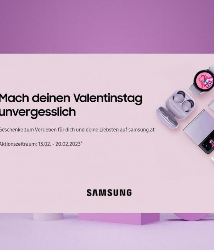 Valentinstag Angebote. Samsung (2023-02-20-2023-02-20)