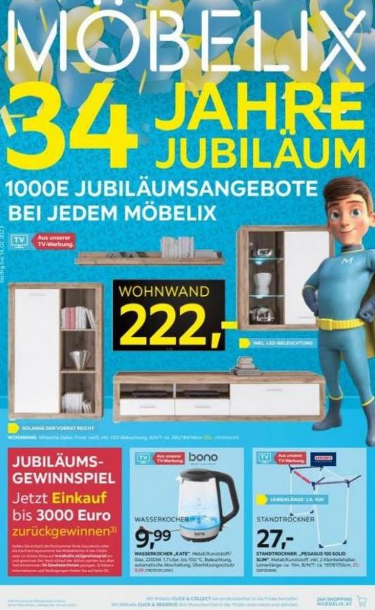 34 JAHRE JUBILÄUM. Möbelix (2023-02-14-2023-02-14)