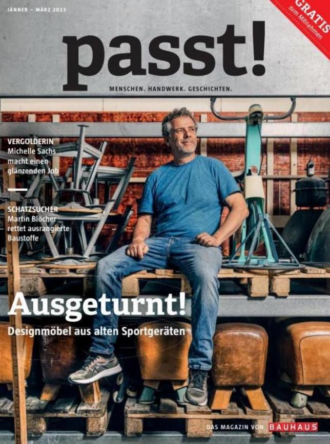 Passt! Magazin. Bauhaus (2023-03-31-2023-03-31)