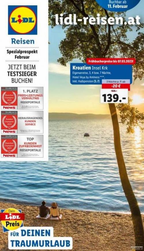 Für deinen Traumurlaub. Lidl Reisen (2023-03-15-2023-03-15)