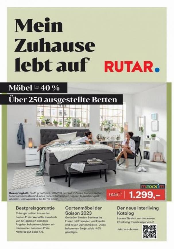 Möbel bis -40%. Rutar (2023-04-03-2023-04-03)