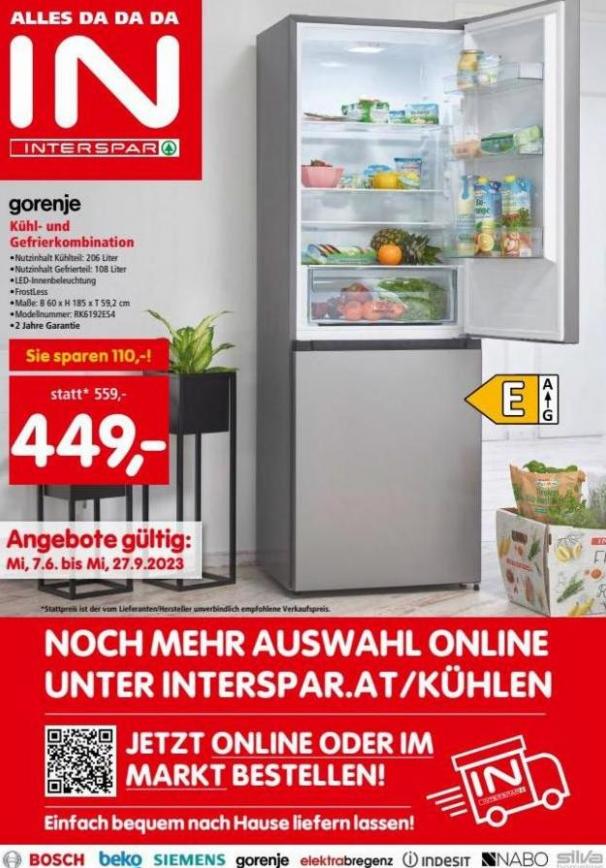Interspar flugblatt. Interspar (2023-09-27-2023-09-27)